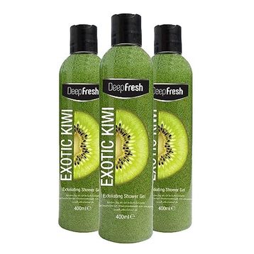 Deep Fresh 3x400 ml Kivi Peeling Etkili Arındırıcı Duş Jeli