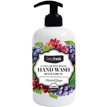Deep Fresh 500 ml Merlot Üzümü White Line Sıvı Sabun (3 adet)