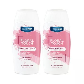 Deep Fresh Floral Touch Hibiskus Özü 2x400 ml Duş Jeli