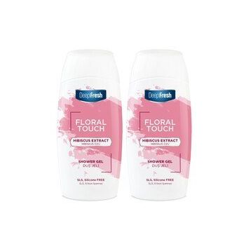 Deep Fresh Floral Touch Hibiskus Özü 2x400 ml Duş Jeli