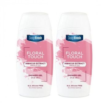 Deep Fresh Floral Touch Hibiskus Özü 2x400 ml Duş Jeli