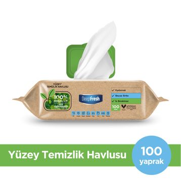 DeepFresh 100'lü Yüzey Temizleme Havlusu