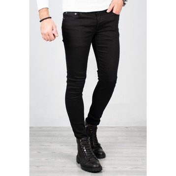 Deepsea 2004157 Siyah Skinny Kesim Erkek Kot Pantolon
