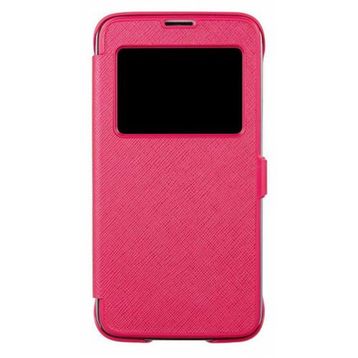 Deer Case Samsung Galaxy S5 View Flip Kahverengi Cep Telefonu Kılıfı