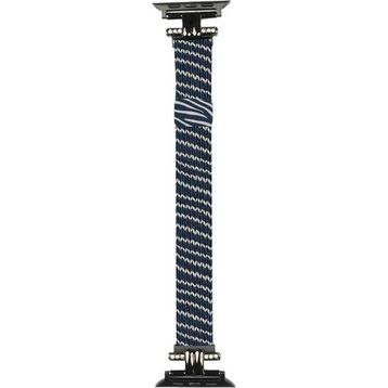 Deercase Apple Watch Stainless Steel Zebra Taşlı Kadın Akıllı Saat Kordon