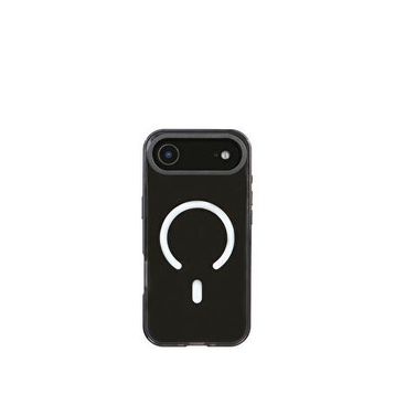 Deercase iPhone 17 Air Siyah Premium Darbe Emici Lüks Kamera Korumalı Magsafe Uyumlu Kırmızı Telefon Kılıfı