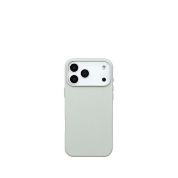 Deercase iPhone 17 Pro Max Deri Gizli Magsafe Uyumlu Premium Kamera Koruma Darbe Emici Gri Telefon Kılıfı