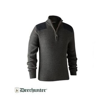 Deerhunter Rogaland 2XL Yarım Fermuarlı Kazak