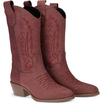 Deery E8002ZBRDC01 Bordo Deri Kadın Çizme