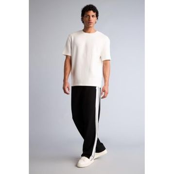 DeFacto 227032597 Kahve Kadın Beli Lastikli Örme Palazzo Pantolon