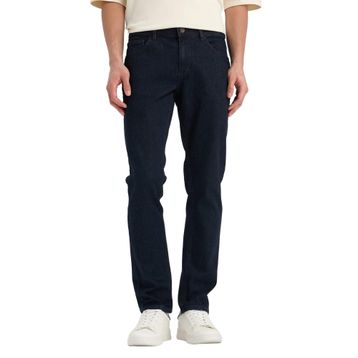 DeFacto B4539AX23AU NM40 Mavi Pedro Slim Fit Dar Kalıp Normal Bel Dar Paça Erkek Jean Pantolon