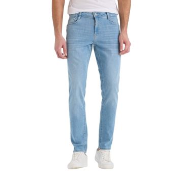 DeFacto B4541AX23AU Mavi Carlo Skinny Fit Ekstra Dar Kalıp Normal Bel Ekstra Dar Paça Erkek Jean Pantolon