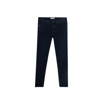 DeFacto B4541AX23AU Mavi Carlo Skinny Fit Ekstra Dar Kalıp Normal Bel Ekstra Dar Paça Erkek Jean Pantolon