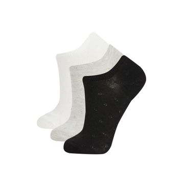 DeFacto B5224AXNS Kadın 3'lü Pamuklu Sneaker Çorap
