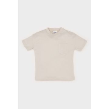 DeFacto B7005A525SM Bisiklet Yaka Basic Düz Kısa Kollu Erkek Bebek T-shirt
