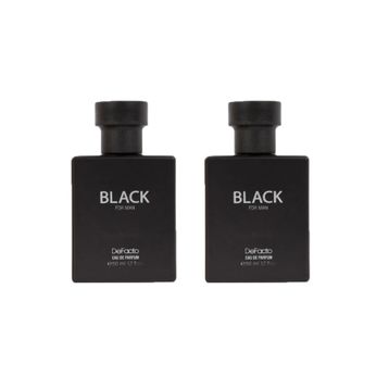 DeFacto Black EDP 2x50 ml Erkek Parfümü