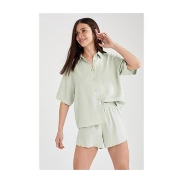 DeFacto Çizgili Comfort Fit Pantolon N6248AZ19WN