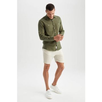DeFacto Çizgili Comfort Fit Pantolon N6248AZ19WN