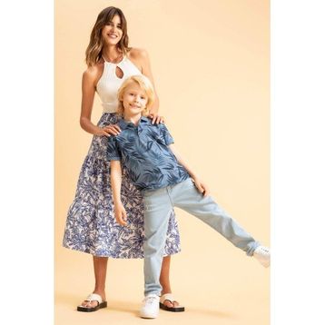DeFacto Erkek Çocuk Dad Fit Yırtık Detaylı Jean Pantolon