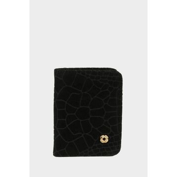 DeFacto G5071AXNS BK27 Siyah Süet Kadın Cüzdan