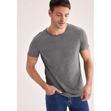 Defacto G5720AZ17SMTR113 Ekstra Slim Fit Basic Erkek T-shirt