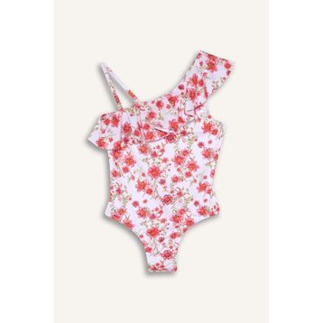 DeFacto G5742A826HS Floral Pembe Kız Çocuk Mayo
