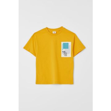 Defacto I2511A618SPWT34 Looney Tunes Lisanslı Oversize Kapşonlu Erkek Çocuk T-Shirt