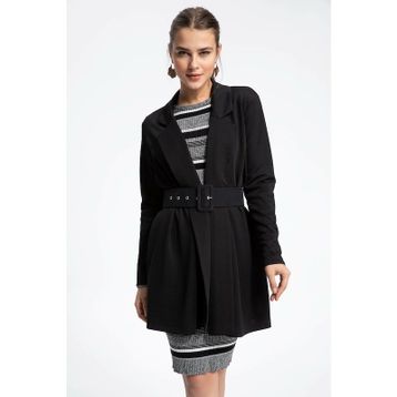 DeFacto I4481AZ.19SP.BK27 Siyah Regular Fit Kadın Hırka
