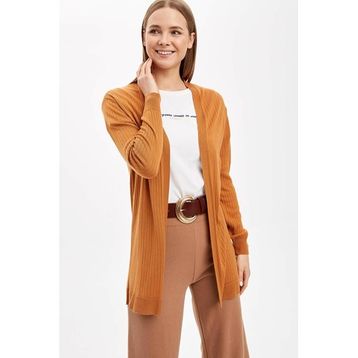 DeFacto I4481AZ.19SP.BK27 Siyah Regular Fit Kadın Hırka