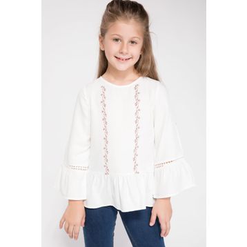 Defacto J5045A618AUER105 Uzun Kollu Bluz