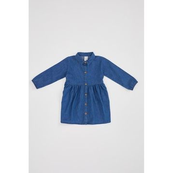 Defacto J8351A219HSRD264 Kolsuz Büzgülü Kız Bebek Elbise