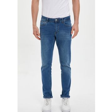 Defacto K1710AZ19SPNM40 Pedro Slim Fit Erkek Jean Pantolon