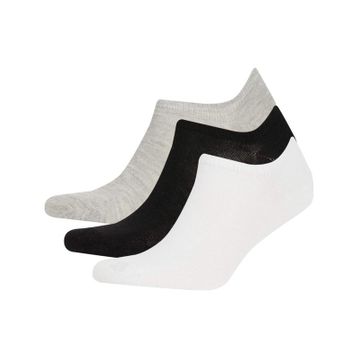 DeFacto K4595AZNS KR1 Pamuklu 3'lü Erkek Sneaker Çorabı