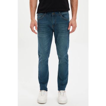 Defacto K8696AZ.19SM.NM29 Yeşil Carlo Skinny Fit Jean Erkek Pantolon