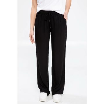 DeFacto K9177AZ19SPAR140 Kemerli Relax Fit Kadın Pantolon