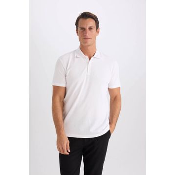 DeFacto M6609AZ/WT34 Beyaz Erkek T-shirt