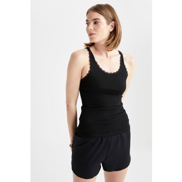 DeFacto M6859AZ21AU Siyah Kadın Atlet