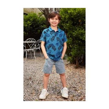 DeFacto M9583A620SMBK47 Slim Fit Jean Erkek Çocuk Şort