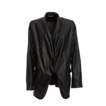DeFacto R0588AZ20SPBK27 Siyah Relax Fit Blazer Kadın Ceket