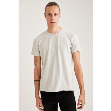 DeFacto S5345AZ20HS Erkek Regular Fit Bisiklet Yaka Basic Pamuklu Tişört