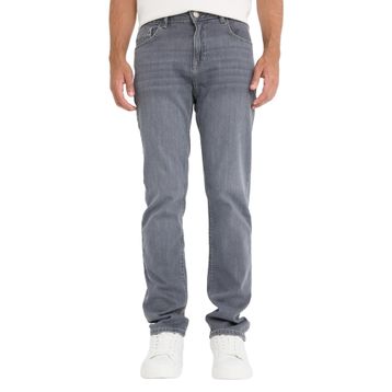 DeFacto Y4619AZ23SP NM40 Siyah Sergio Regular Fit Normal Kalıp Normal Bel Boru Paça Jean Erkek Pantolon