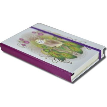 Deffter 64079-9 Owl 76 Yaprak 10x15 cm Çizgili Lastikli Defter