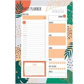 Deffter 64518 A4 Tropic Daily Planner Planlayıcı