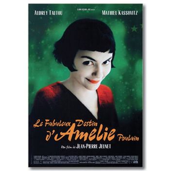 Deffter Film Afişleri Amelie Sert Kapak 14x20 Çizgili 96 Sayfa Not Defteri