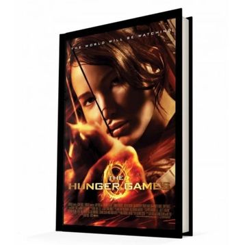 Deffter T7231 Film Afişleri Hunger Games Sert Kapak 96 Sayfa Not Defteri