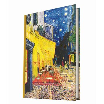 Deffter T7247 Van Gogh Cafe Terrace At Night Not Defteri