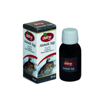 Defne Doğa 50 ml Alabalık Yağı