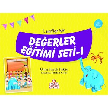 Değerler Eğitimi Seti 1 (10 Kitap) Nesil Çocuk