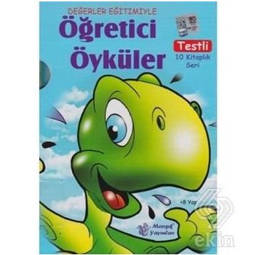 Değerler Eğitimiyle Öğretici Öyküler Dizisi Testli 10 Kitaplık Seri - kollektif