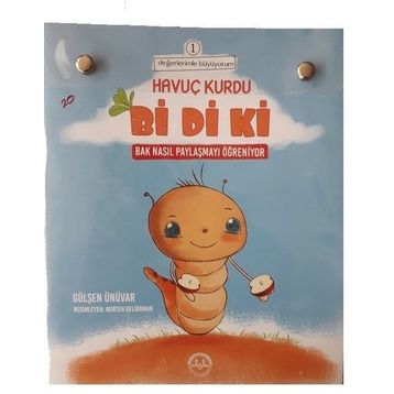 Değerlerimle Büyüyorum-Havuç Kurdu Bi Di Ki Seti-4 Kitap Takım - Kolektif